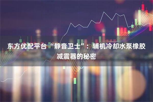 东方优配平台 “静音卫士”：辅机冷却水泵橡胶减震器的秘密